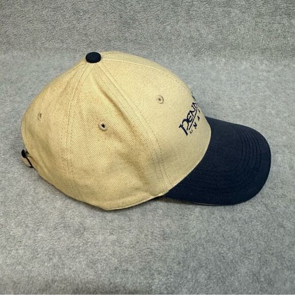 Pennybyrn Maryfield Hat Cap Adult OSFA Beige Blue Strapback Dog Daze Black Label - Picture 3 of 10